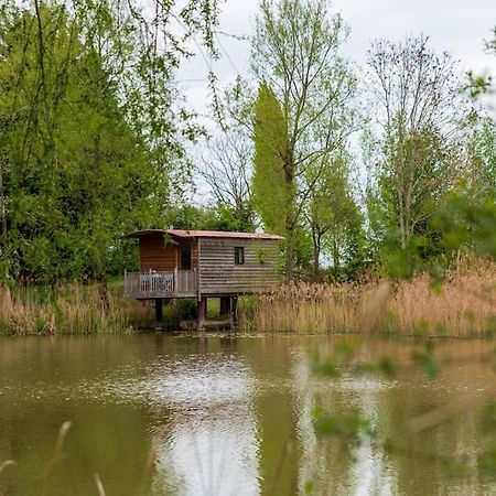 Lakeside Cabin On Stilts- 'Kingfisher' Rous Lench 외부 사진